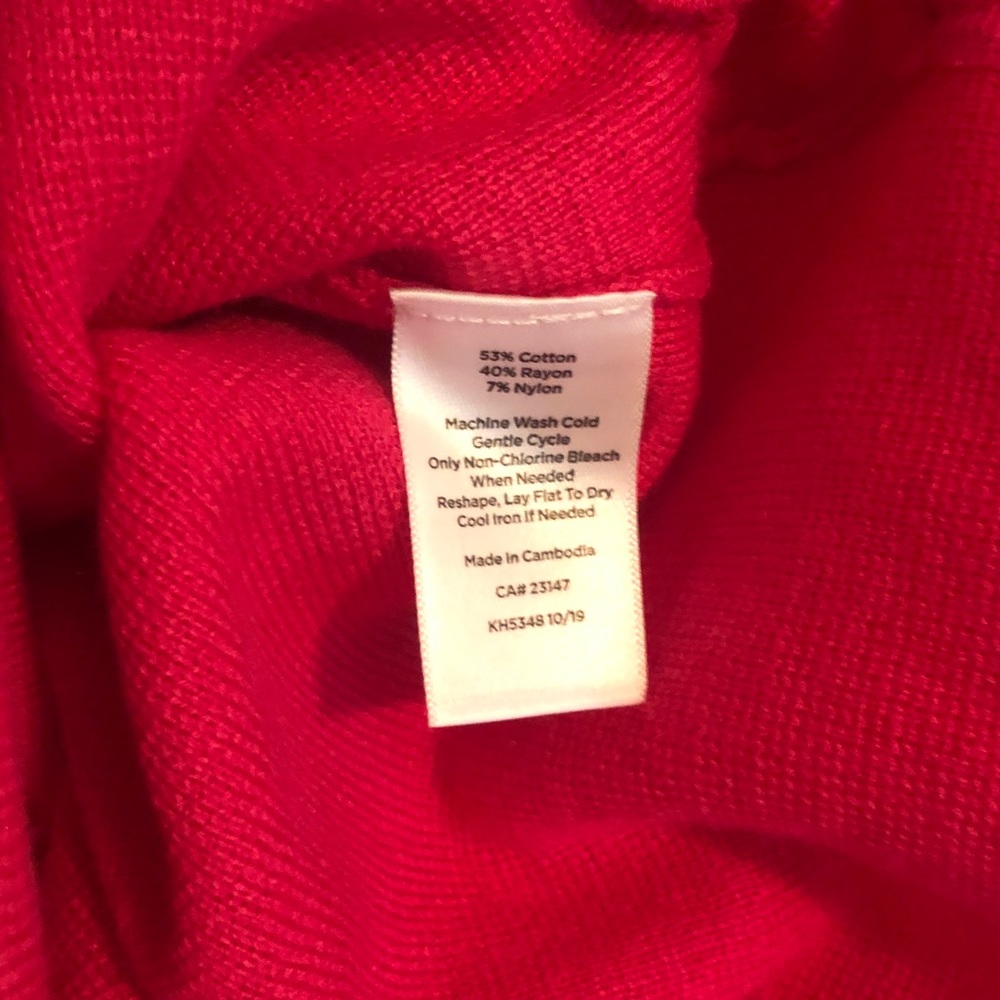 NWT Talbots short sleeve sweater - Picture 4 of 4